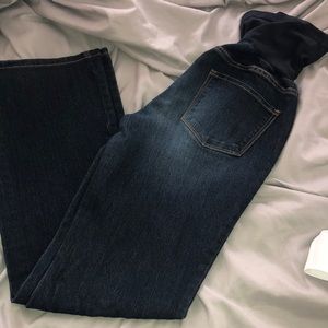 Indigo Blue Denim Maternity Jeans